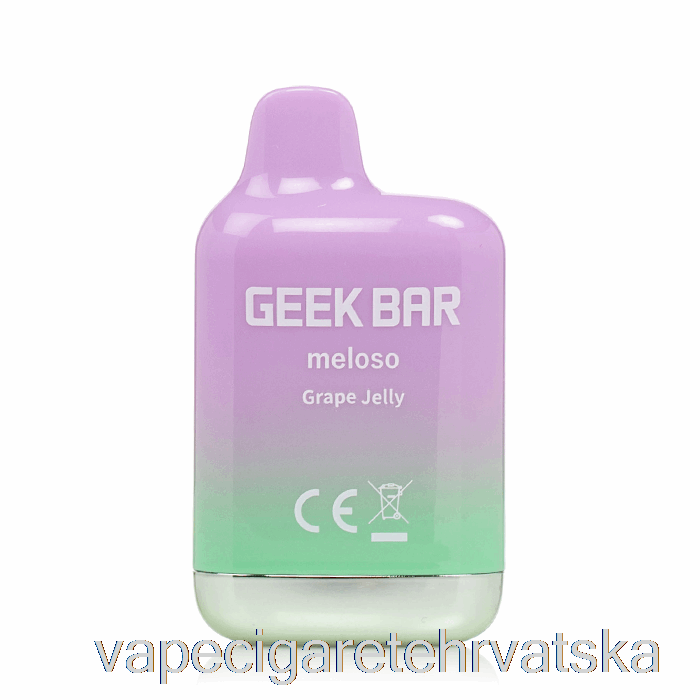 Vape Hrvatska Geek Bar Meloso Mini 1500 Disposable Grape Jelly